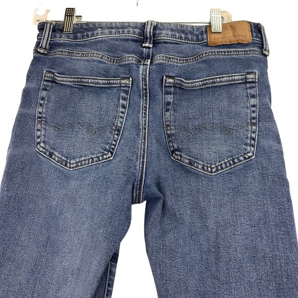 American Eagle Men's Slim Straight AirFlex+  Jeans Size 30 - Picture 6 of 7